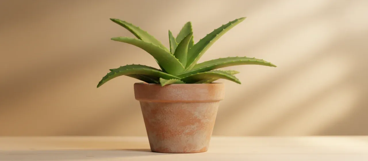 Aloe Vera, 3 yaşlı, dərman bitkisi