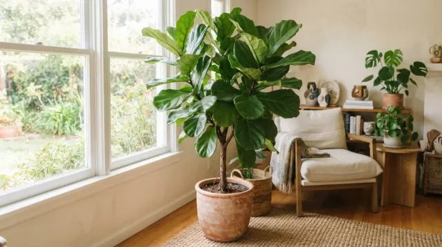 Ficus Lyrata, geniş yarpaqlı