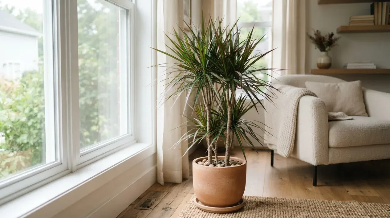 Dracaena Marginata, incə yarpaqlı